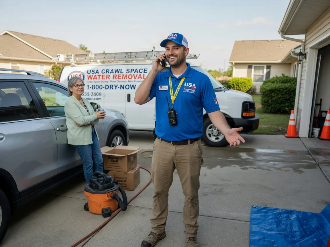 Crawl Space Water Removal Wynona, OK FAQs